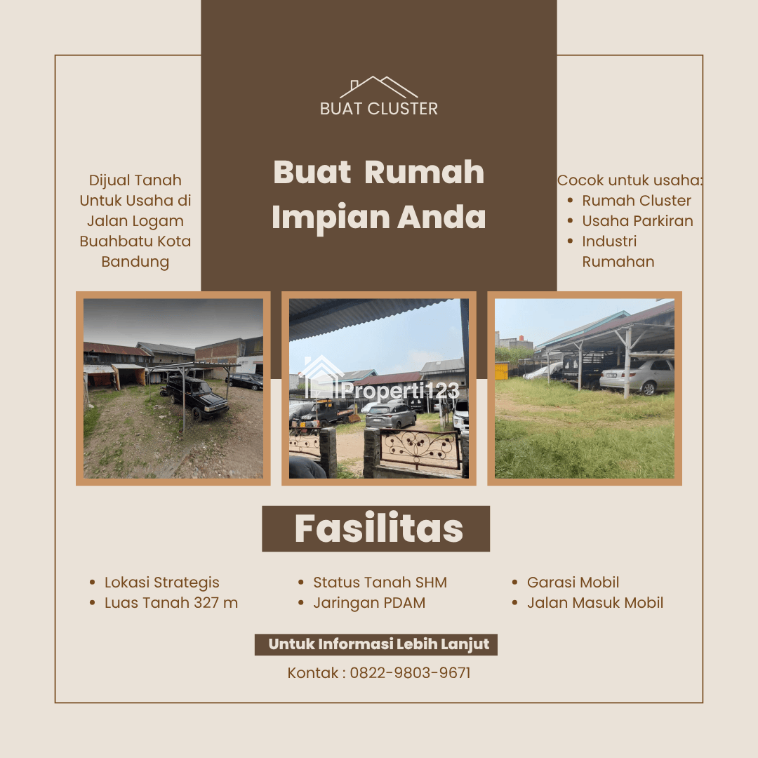 Jual Tanah Strategis Pusat Kota Bandung Untuk Usaha - 3