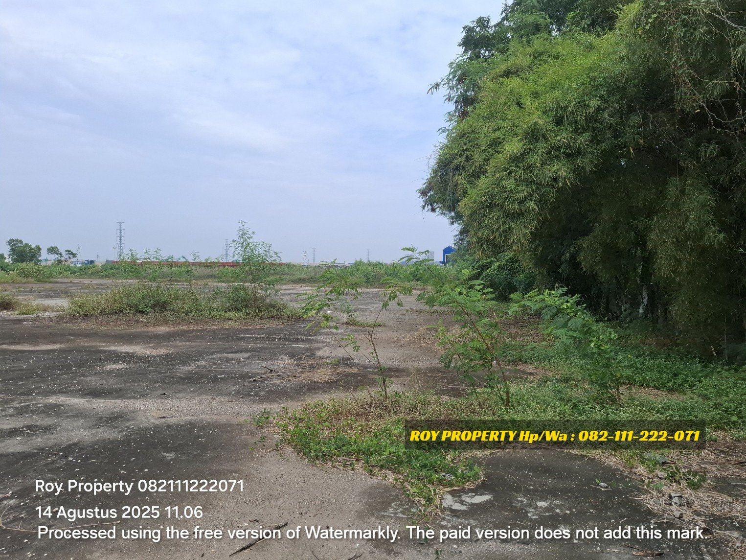 GAK PAKAI MAHAL Disewakan Tanah di Marunda Cilincing 2.4 Ha Dekat Pelabuhan dan KBN Marunda - 6