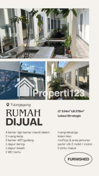 Rumah Mewah Harga Murah Kepatihan Tulungagung. - 5