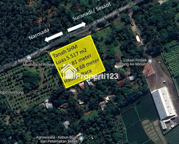 Tanah Suranadi Lombok NTB Cocok Buat Produksi Air Minum Dalam Kemasan - 1