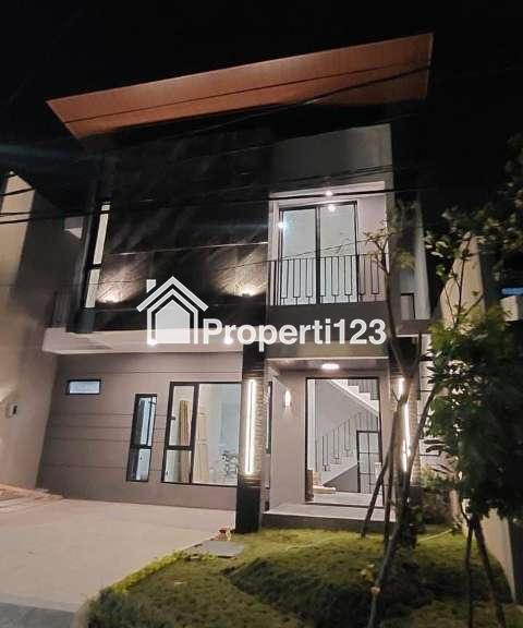 Rumah Modern Baru Gress Lokasi Strategis di Gayungsari Barat Surabaya  - 2