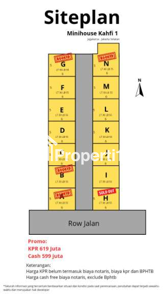 Rumah minimalis di Jagakarsa Jakarta Selatan - 2
