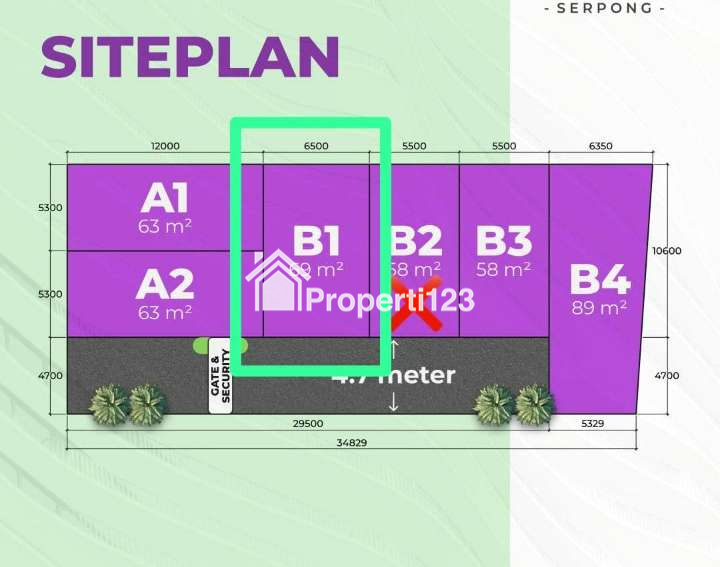 Tanah kavling siap bangun dekat Unpam 2 Tangerang Selatan - 2