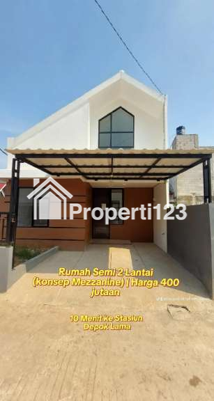 Rumah mezzanin semi 2 lantai Cipayung Depok - 2