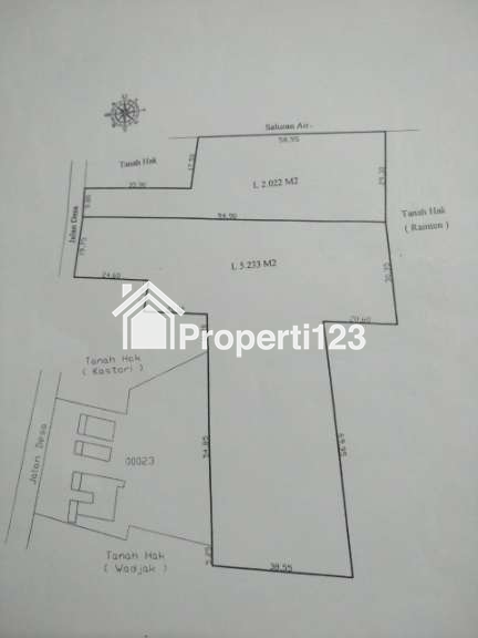 ‼️HARGA DIBAWAH PASARAN‼️ Dijual Tanah Industri Siap Bangun Lokasi Sudimoro Sumengko Wringinanom Gresik - 2
