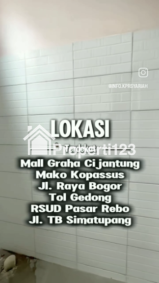 Rumah dua lantai siap huni Cijantung Pasar Rebo Jakarta Timur - 4