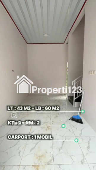 Rumah dua lantai siap huni Cijantung Pasar Rebo Jakarta Timur - 2