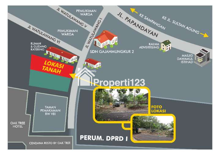 Tanah SHM Murah, Luas & Strategis Di Kota Semarang - 2