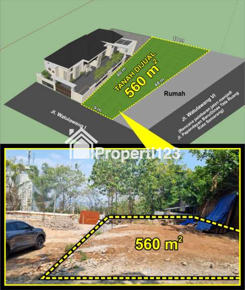 Tanah SHM Murah, Luas & Strategis Di Kota Semarang - 1