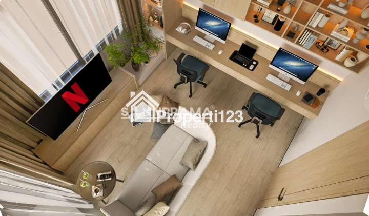 Townhouse 3 lantai strategis di Pondok Labu Jak Sel - 12