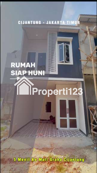 Harga terbaik untuk rumah 2 lantai di Cijantung Jakarta Timur - 2