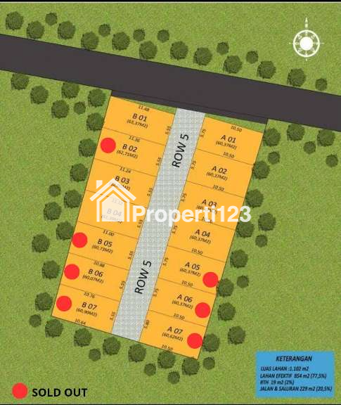 Rumah strategis 2,5lt rooftop di Pondok Melati Bekasi - 6