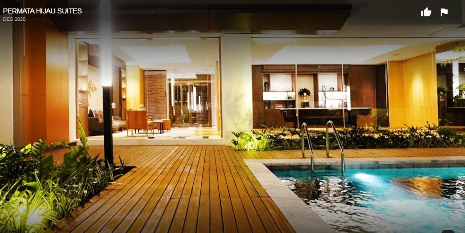 Disewakan Apartemen Permata Hijau Suites 1 BR, Grogol Utara - 5