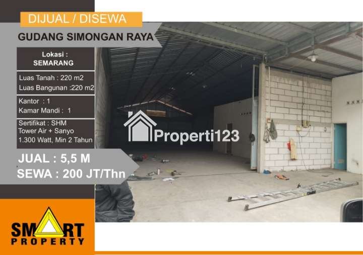 Sewa Gudang di Jalan Simongan Raya Semarang - 1