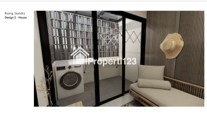 Rumah modern minimalis strategis di Cirendeu Tang Sel - 9