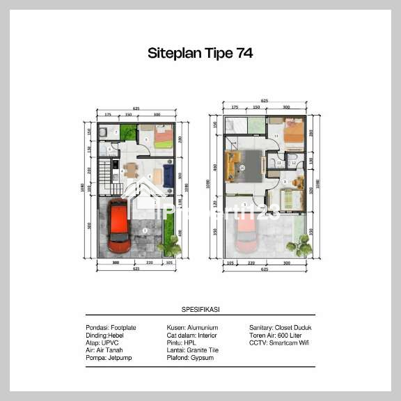 Rumah mewah area Grand Depok City dekat alun-alun - 2