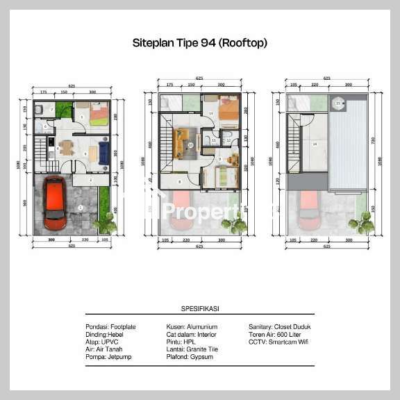 Rumah mewah area Grand Depok City dekat alun-alun - 4