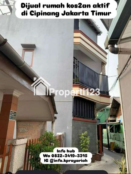 Rumah kos-kosan 2 LT strategis di Cipinang Jakarta Timur - 1