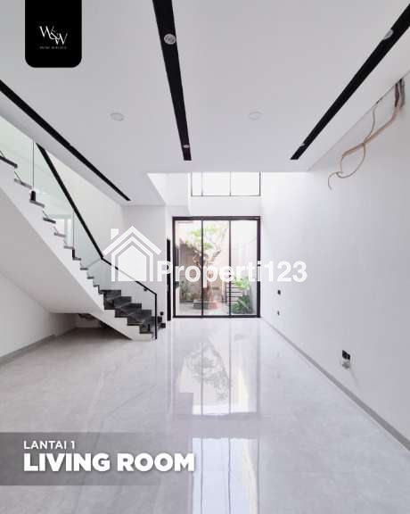 NEW Modern Tropical House Mewah Lokasi Strategis di Kupang Baru Surabaya Barat - 2