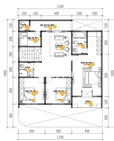 Rumah Klasik Mediterania di Bumi Pancoran Mas Mampang Depok - 6