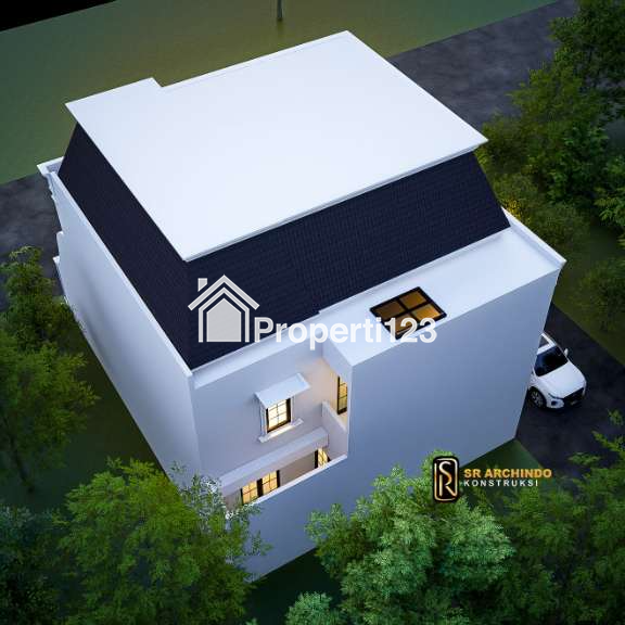 Rumah Klasik Mediterania di Bumi Pancoran Mas Mampang Depok - 4