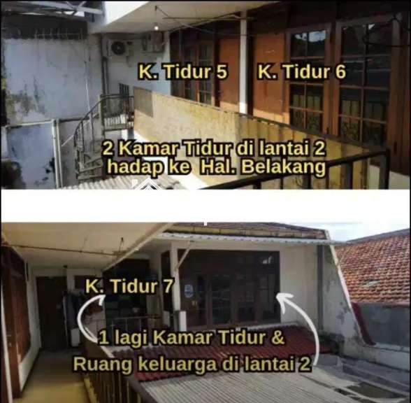 Dijual Rumah Hitung Tanah Lokasi Raya GAYUNGSARI Surabaya Selatan - 2