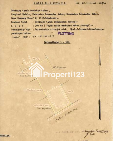 Dijual gedung pertokoan 3 lantai di jalan Tulukabessy Ambon. - 3