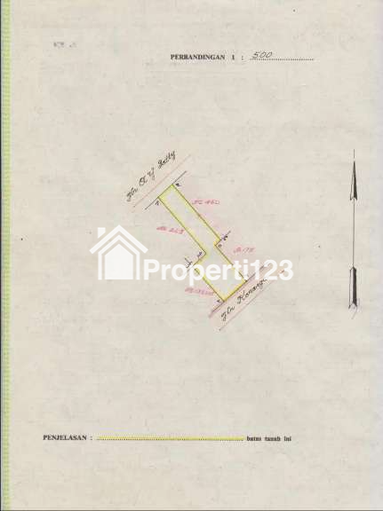 Dijual tanah seluas 208M2 di Jl. Ay Patty. Ambon. Tembus jalan depan dan belakang - 4