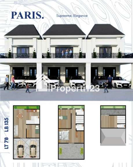 Cluster premium with Attic room di Jakasampurna Bekasi dekat lrt Cikunir - 3