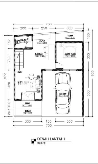 Rumah Rooftop di Kebagusan Jagakarsa Jakarta Selatan - 6