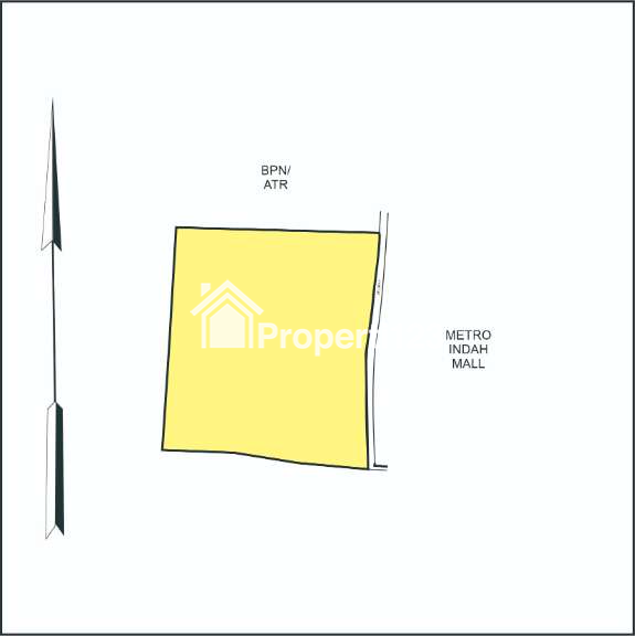 Tanah Siap Bangun Bentuk Kotak 9709 m2 SHM Untuk Residensial Dan Komersial  	di Kawasan Pertokoan dan Perdagangan Metro Trade Center Jalan Soekarno Hatta Bandung - 10