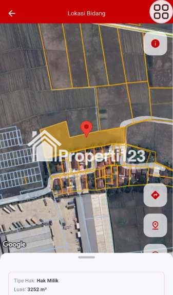 Kaveling Tanah Sawah Kampung Ilir Tunggakjati Karawang Barat - 6