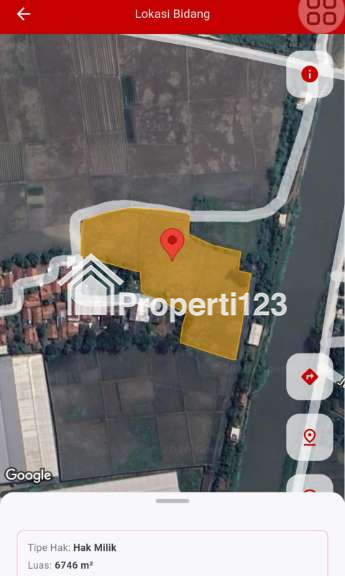 Kaveling Tanah Sawah Kampung Ilir Tunggakjati Karawang Barat - 7