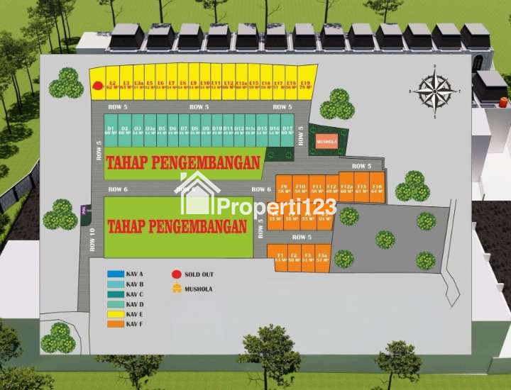 Rumah 2lantai strategis di Cilangkap Cipayung Jakarta timur - 3