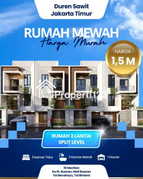 Rumah 3lantai di Duren Sawit Jakarta timur - 6