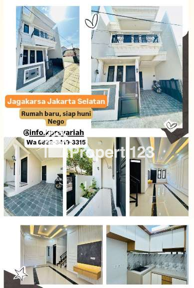 Rumah baru strategis di Jagakarsa Jakarta Selatan siap huni - 1