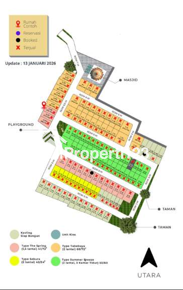 Rumah ready Perumahan Islami terbesar di Bekasi - 5