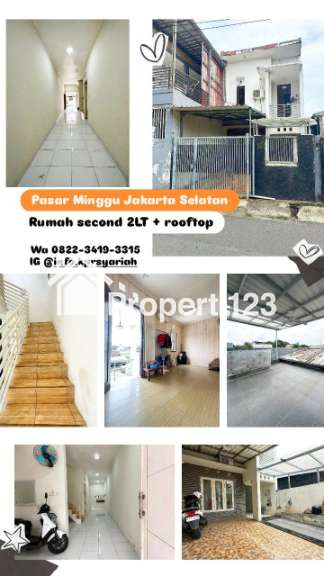 Rumah second minimalis di Pasar Minggu Jakarta Selatan - 1