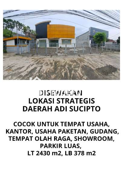 Di sewakan gudang di daerah Adi sucipto solo - 1