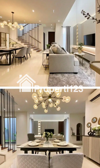 ‼️TURUN HARGA‼️ Rumah Semi Furnished Di Perumahan Elite Graha Natura Surabaya Barat - 3