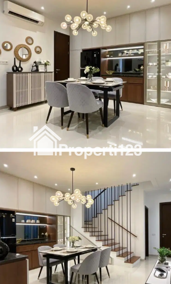 ‼️TURUN HARGA‼️ Rumah Semi Furnished Di Perumahan Elite Graha Natura Surabaya Barat - 4