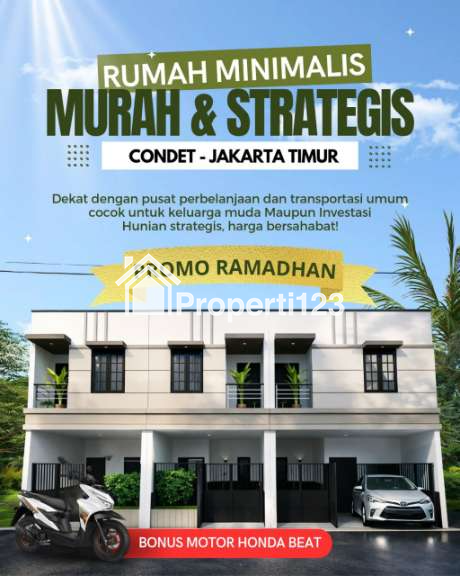 Rumah minimalis murah strategis Condet Jakarta Timur - 1