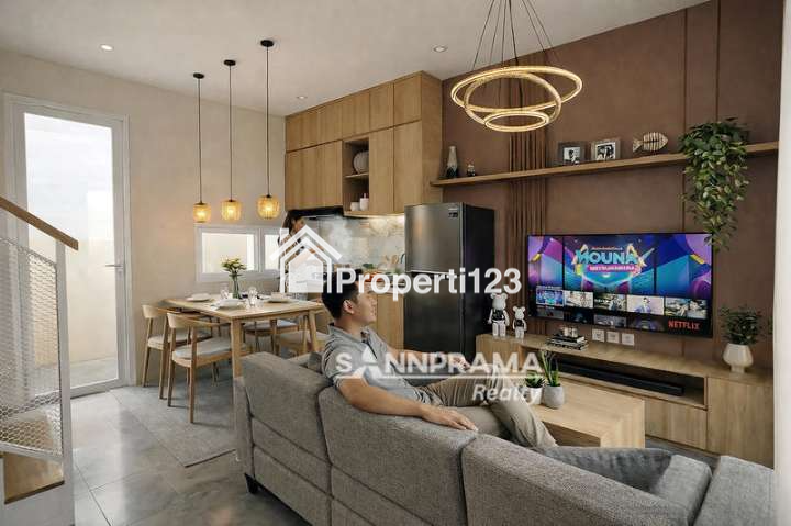 Rumah cluster mininalis 2 lantai di Limo Depok - 2