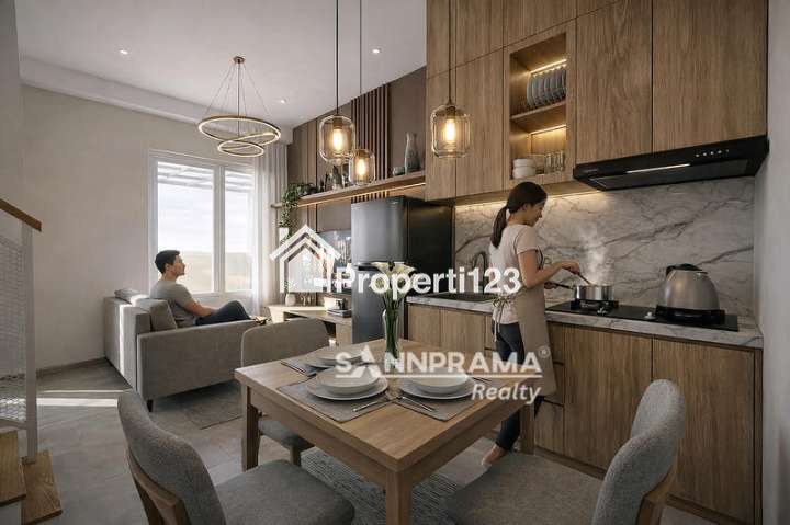 Rumah cluster mininalis 2 lantai di Limo Depok - 4