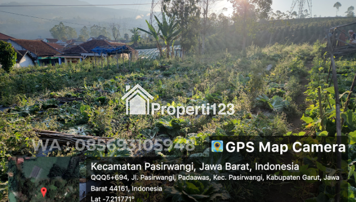 DIJUAL TANAH GARUT DI KAWASAN WISATA DARAJAT, KEC. PASIR WANGI - 2