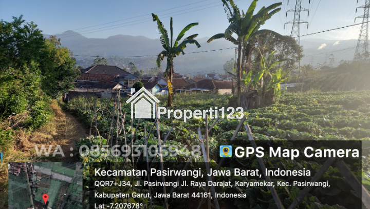 DIJUAL TANAH GARUT DI KAWASAN WISATA DARAJAT, KEC. PASIR WANGI - 3