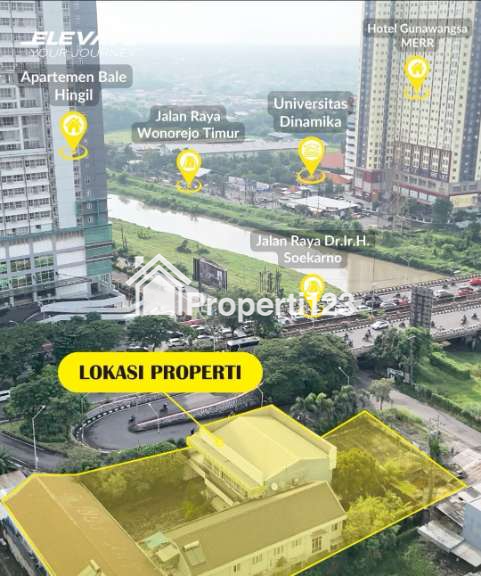 Gedung Eks Hotel Nempel Jl Raya MERR Strategis Harga Termurah - 7