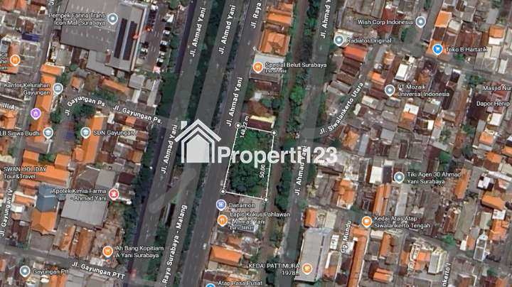 Tanah Komersial Strategis Raya Ahmad Yani Surabaya Selatan - 4
