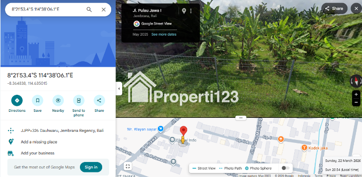 Dijual Tanah di area strategis Kota Negara- Bali - 1