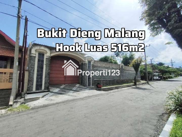 Tanah Hook Pojok Dijual Bukit Dieng Malang Dekat Istana Dieng - 1
